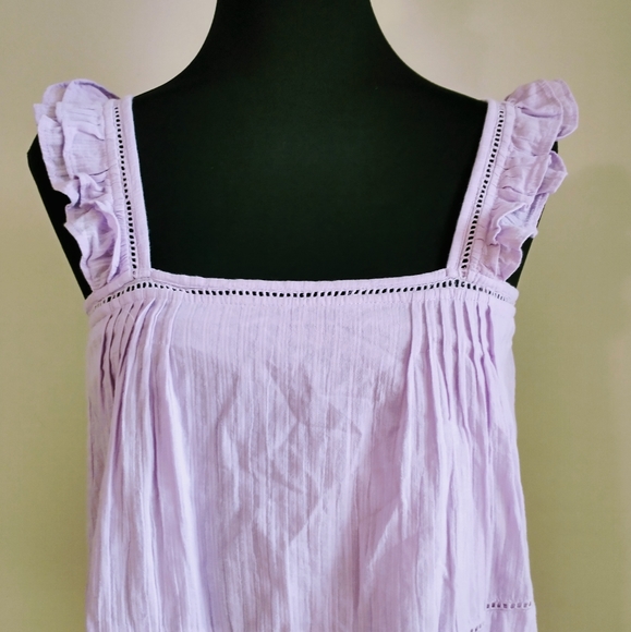 Ella Moss Women's Alanis Babydoll Woven Top - Picture 5 of 15